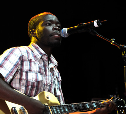 David Imani performing at Change4ever concert in Johannesburg last year