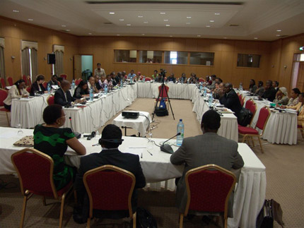 Participants in the five-country linking and learning workshop on poverty observations