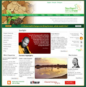 Southern Africa Trust website home page