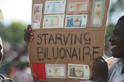Starving billionaire