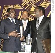 New political dawn. Robert Mugabe and Morgan Tsvangirai carry the hope of Zimbabweans living in grinding poverty.
